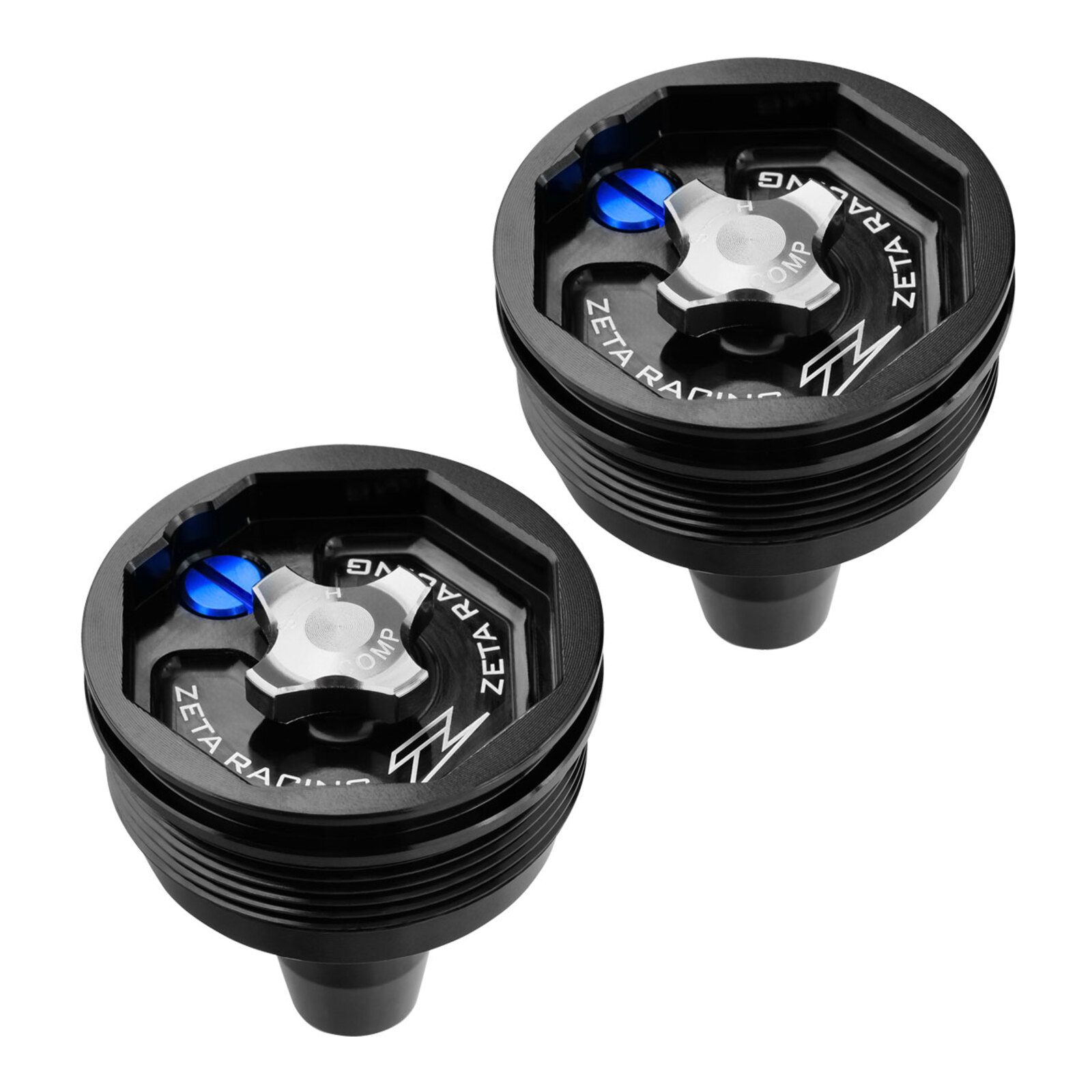 Zeta Front Fork Cap - Kayaba AOS - Black - Image 4