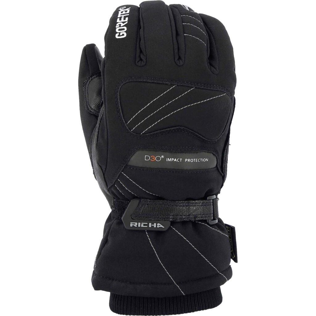 Road Gloves Richa Sophia Gore-Tex Ladies Black