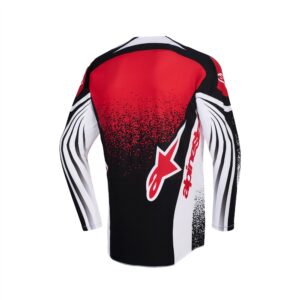 Alpinestars Techstar Nomur Motocross Jersey Black/White/Red - Image 2