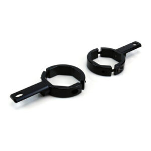 Denali USD Fork Tube Light Mount/ 50-60mm Diametre Tubes - Black - Image 1