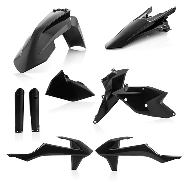 Acerbis KTM Full Plastic Kit Black EXC/EXC-F 2017 [A]
