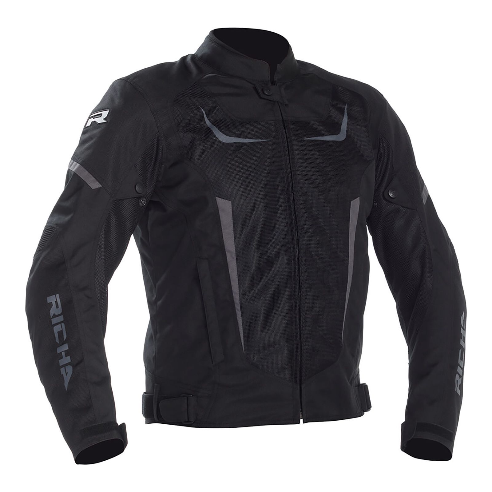 Richa Airstrike 2 Textile Road Jacket Black - Image 1