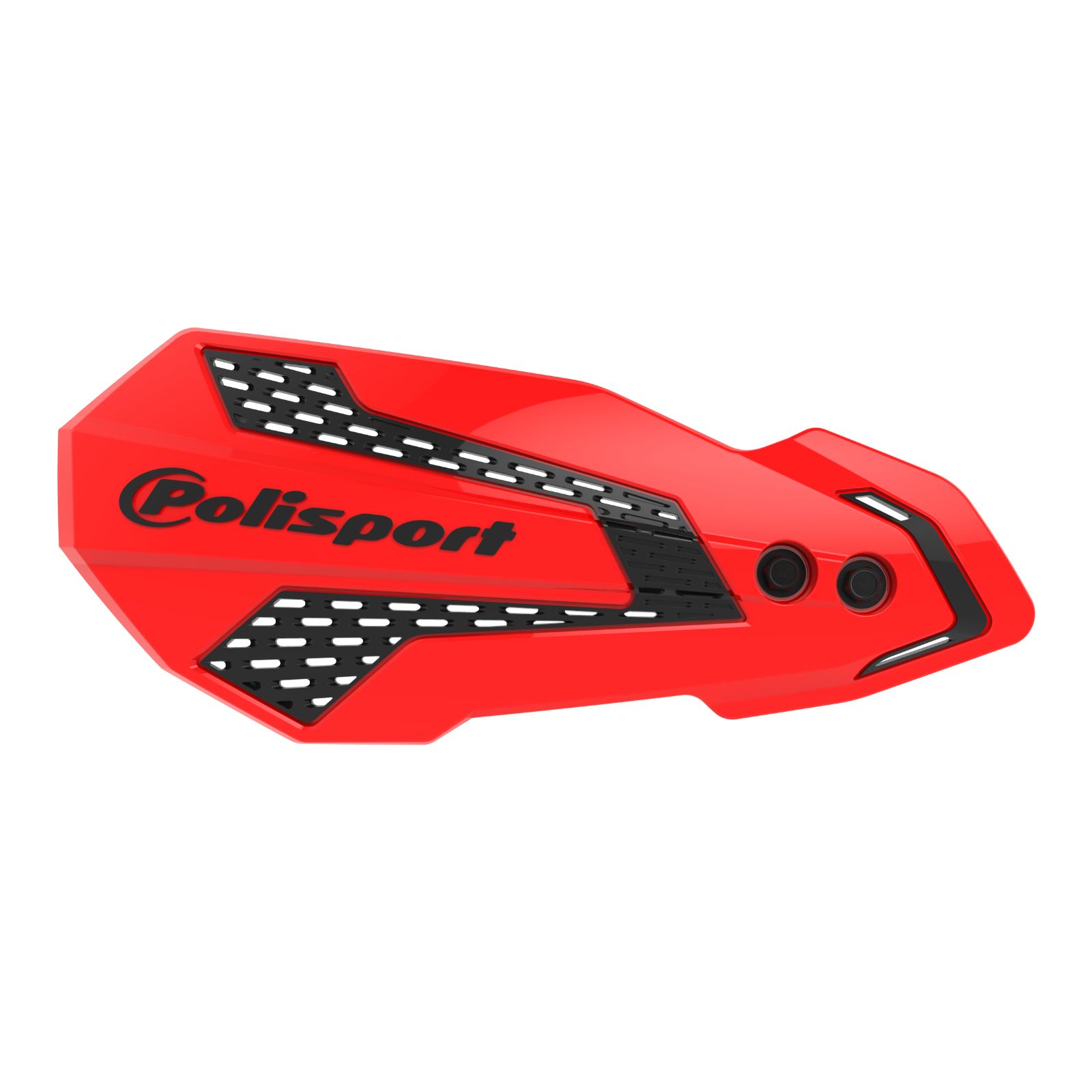 POLISPORT MX FLOW HANDGUARD RED/BLK CRF450F/RX 21-22 - Image 1