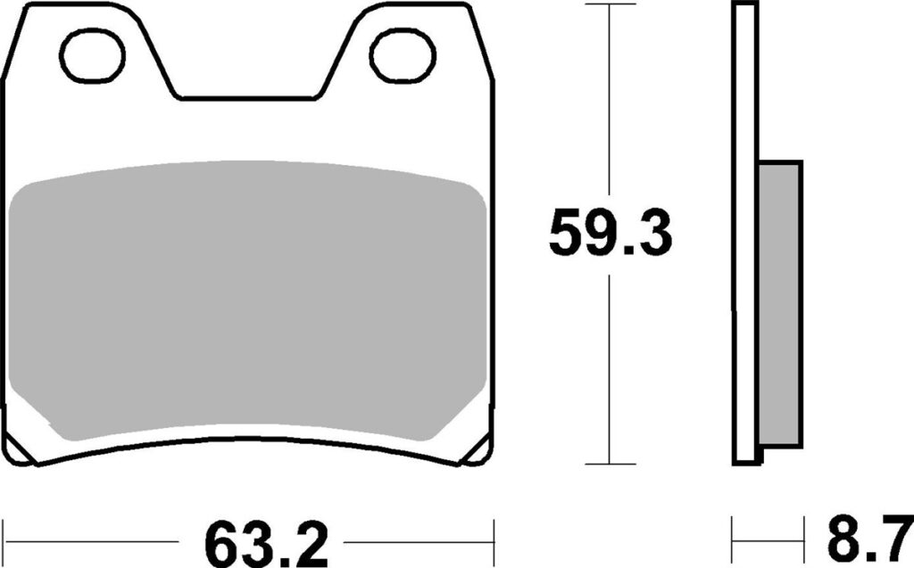 SBS 770LS Rear Brake Pads