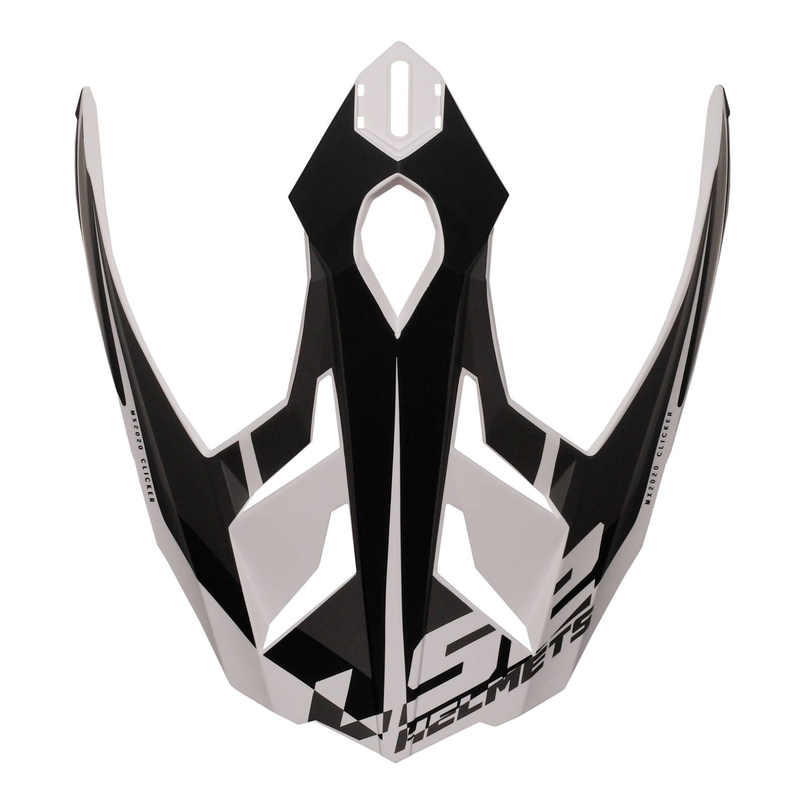 MX701 PEAK ALTER MATT BLACK WHITE - Image 1