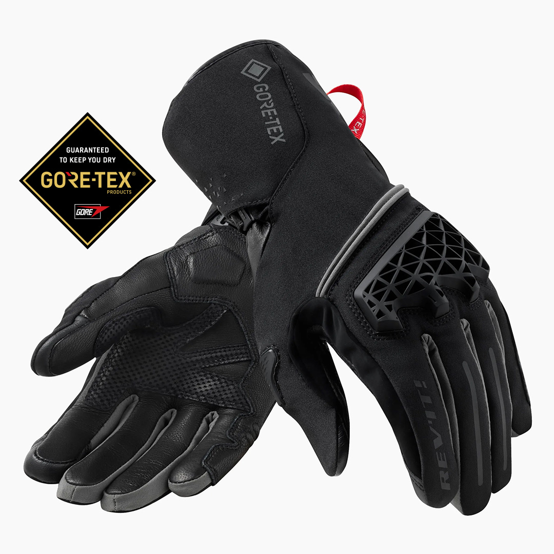 Rev'It Contrast GTX Road Gloves Black/Grey - Image 2