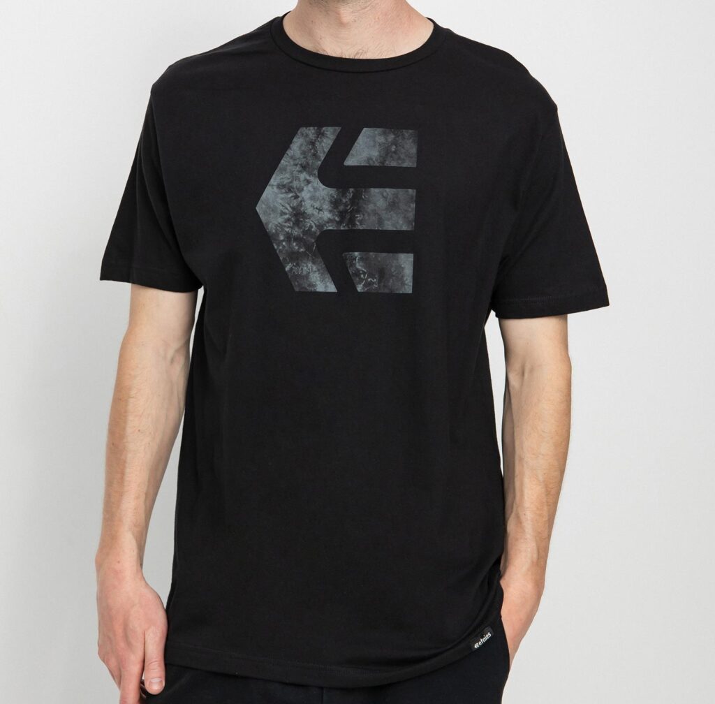 Etnies Icon Print Tee Black Wash