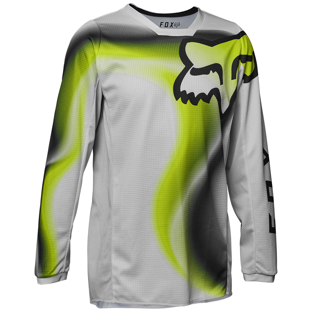 Fox 180 Toxsyk Motocross Jersey Youth Flo Yellow