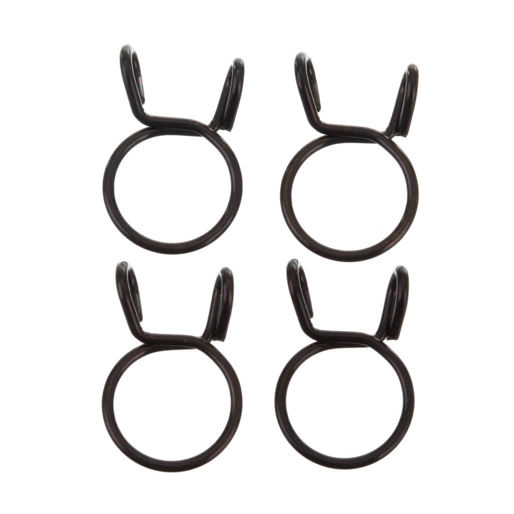 All Balls Racing Fuel Hose Clamp Kit - 15.2mm Wire (4 Pack)