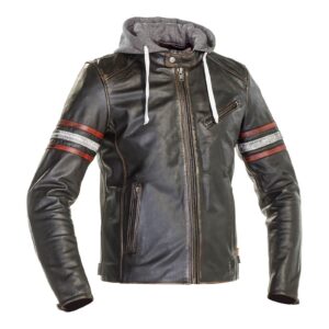 Road Jacket Richa Toulon 2 Leather Black/Red - Image 5