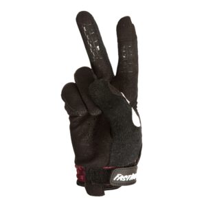 Fasthouse Youth Speed Style Ridgeline Motocross Gloves Maroon/Black - Image 2