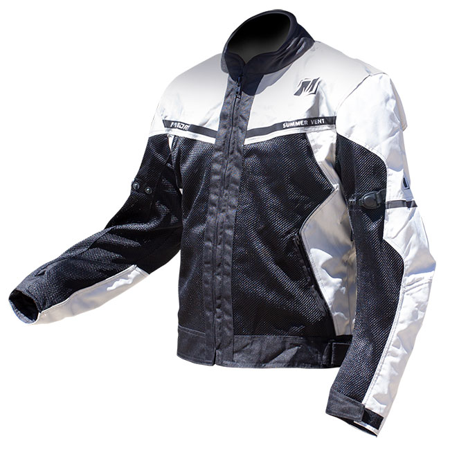 MotoDry Summer Vent Jacket White/Black