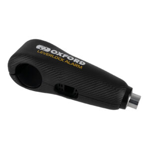 OXFORD LEVER LOCK SECURITY ALARM BLK - Image 1