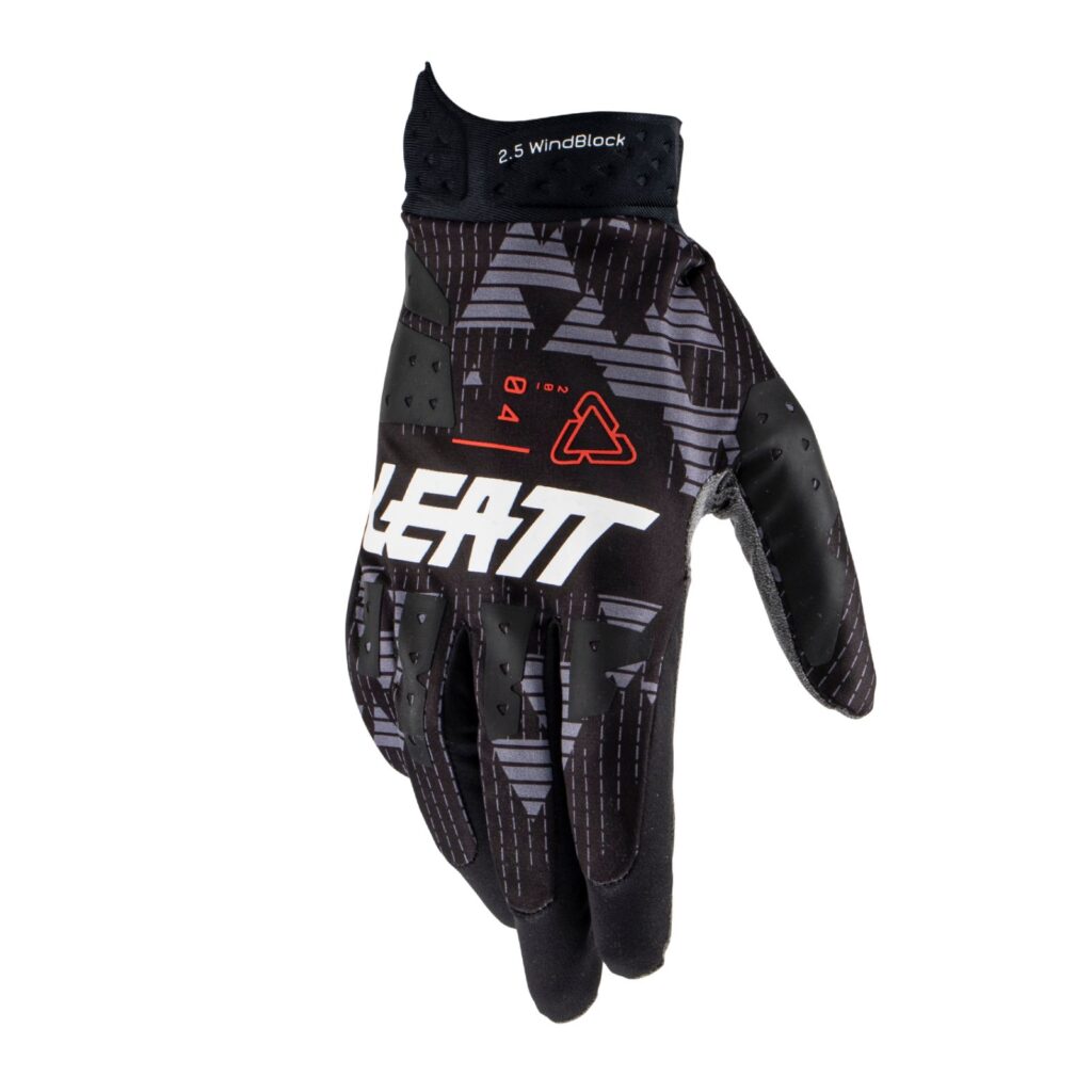 Leat Moto 2.5 Windblock Motocross Gloves Black