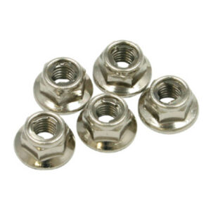 DRC STAINLESS M6 NUTS 5PCS - Image 1
