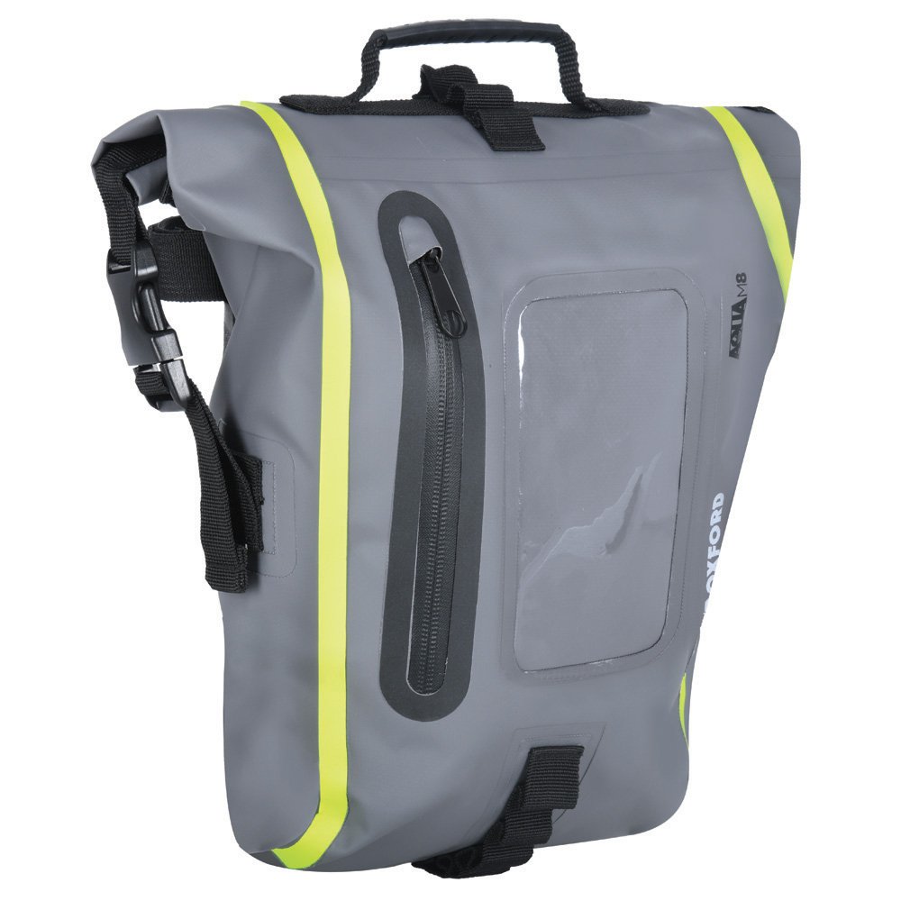 Tank Bag Oxford Luggage M8 Black/Grey/Fluro