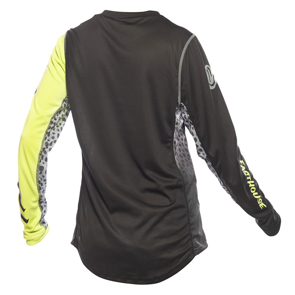 Fasthouse Womens Grindhouse Zenith Motocross Jersey Black