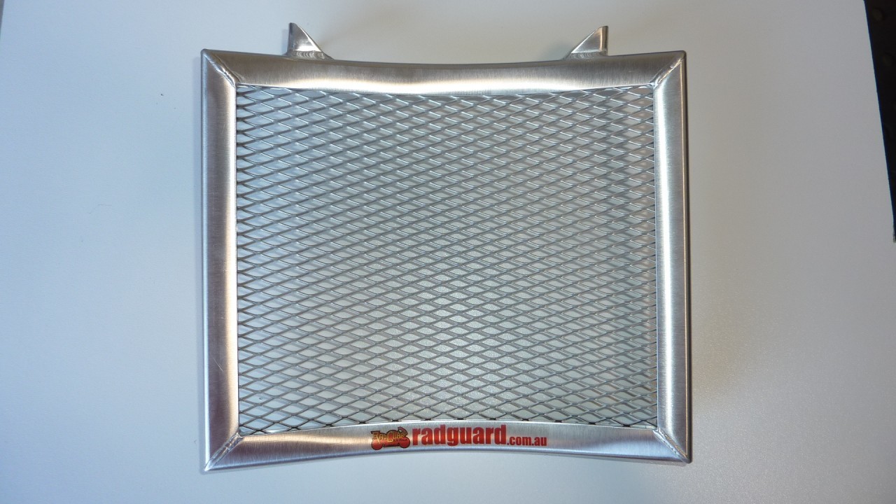 Radiator Guard Rad Guard KTM 690 Duke 12-15 Polished - Image 1