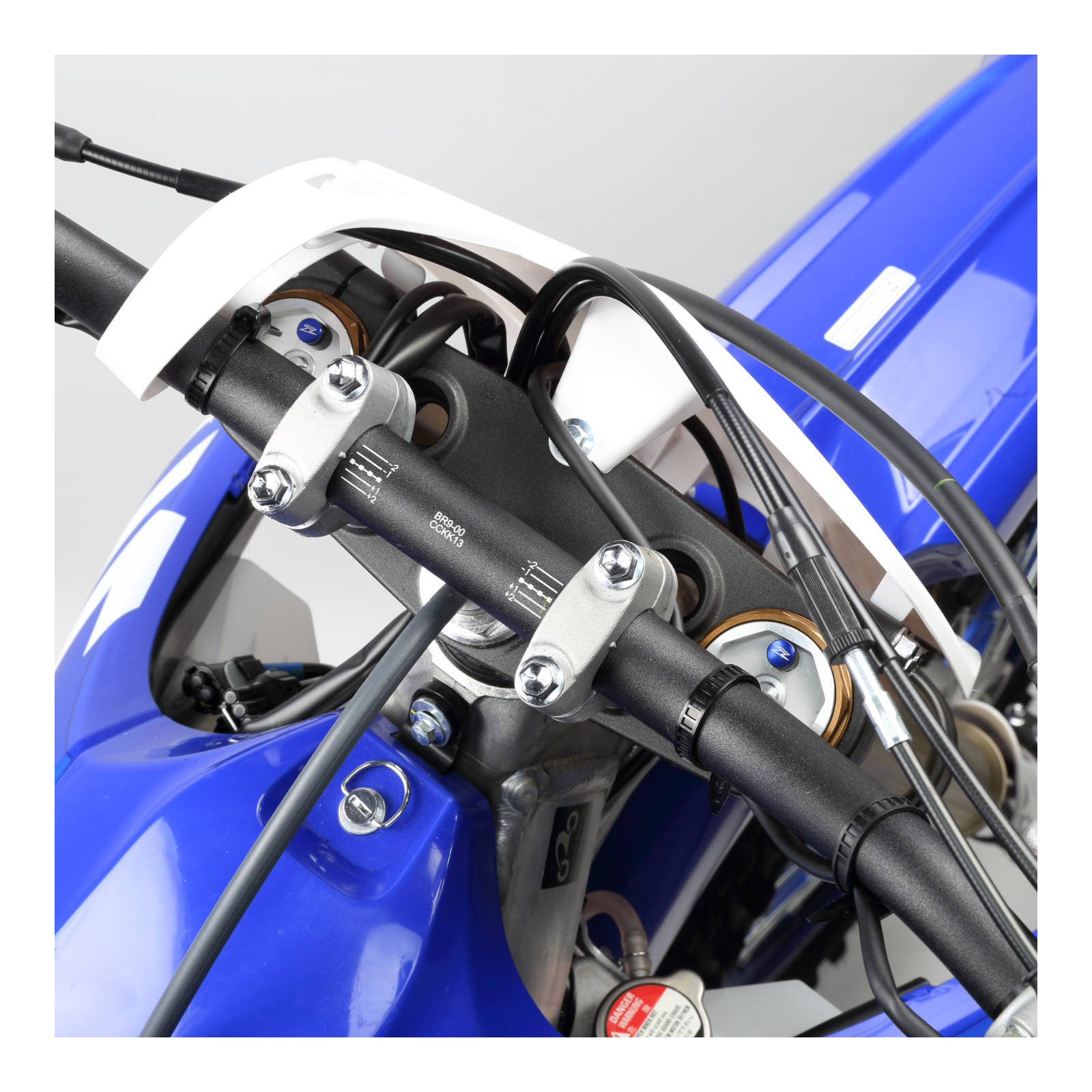 Zeta Fork Top Bleeder S-Type Showa/KYB (2pcs) - Blue - Image 2