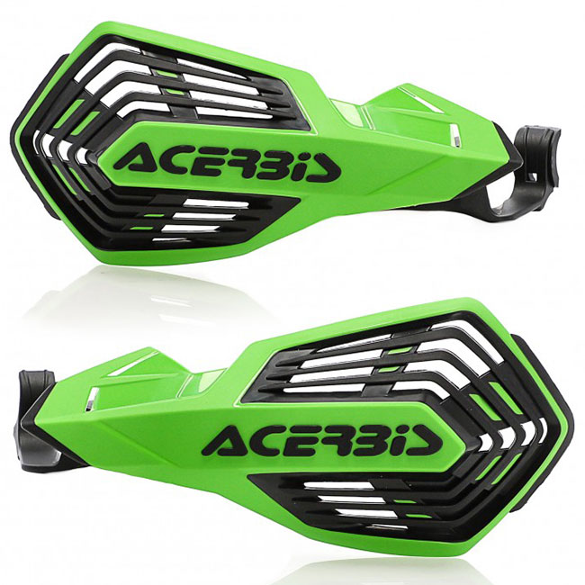 K-Future Handguards Green/Black Acerbis [A]