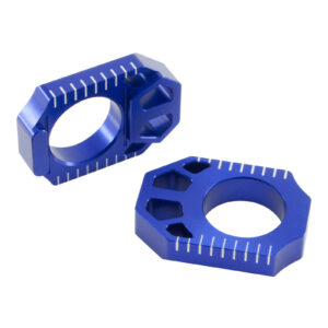 Zeta Rear Axle Block Yamaha YZ250F '12-, YZ450F '10- Blue - Image 2