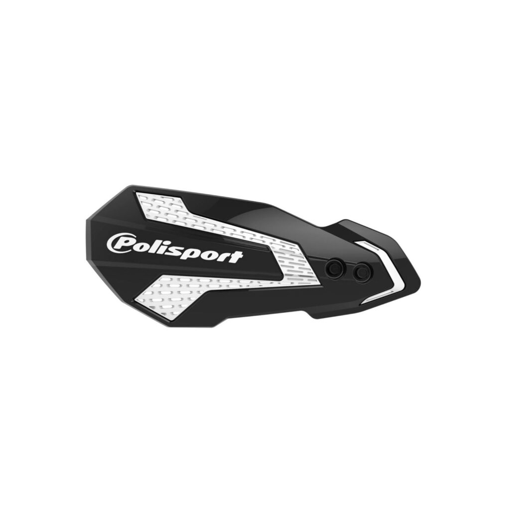 POLISPORT MX FLOW HANDGUARD BLK/WHT HUSQ 22- GASGAS 21