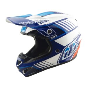 Troy Lee Designs GP Pro Segment Motocross Helmet Blue - Image 1