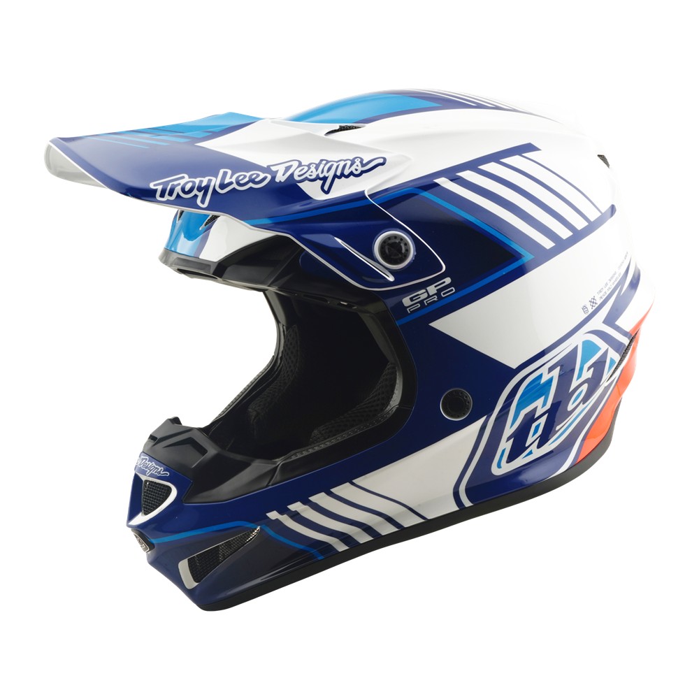 Troy Lee Designs GP Pro Segment Motocross Helmet Blue