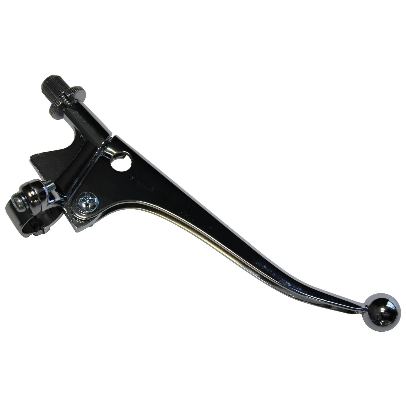 WHITES LEVER ASSY BRAKE BALL END BRITISH 7/8" BAR - Image 1