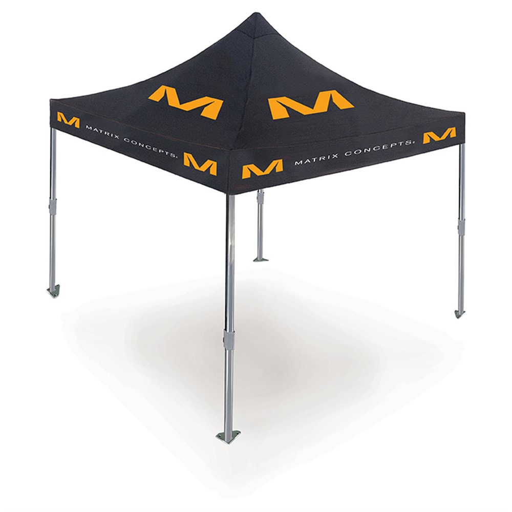 Aluminium Pop-Up Tent Complete Orange