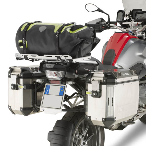 Expandable Alloy Plate Bag Rack Givi