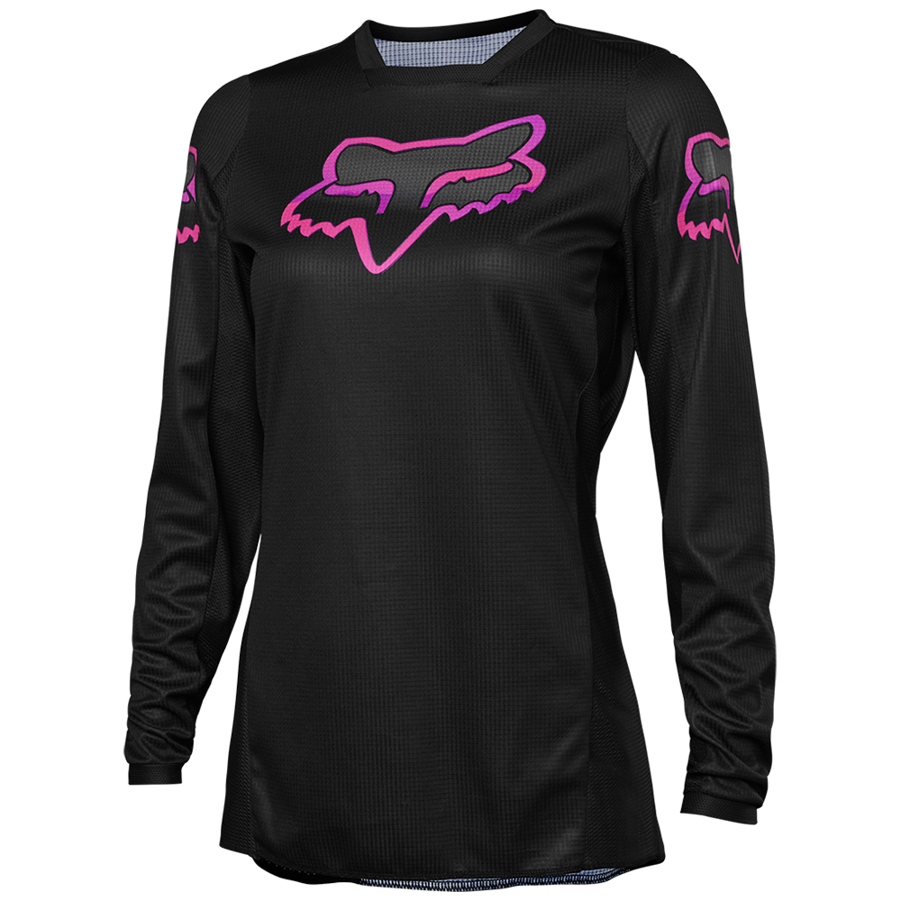 Fox 180 Blackout Motocross Jeresy Ladies Black/Pink