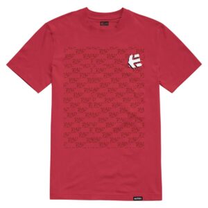 Etnies Rad Monogram Tee Red - Image 1