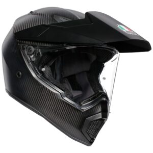 AGV AX9 Adventure Helmet Matt Carbon - Image 4