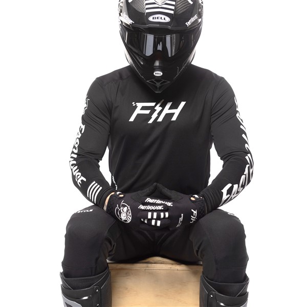 Fasthouse Elrod OG Motocross Jersey Black