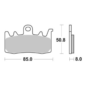 Brembo Brake Pad - Sintered Xtra - Image 2