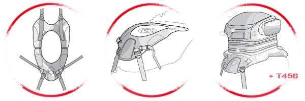 UNIVERSAL TANK BAG HARNESS