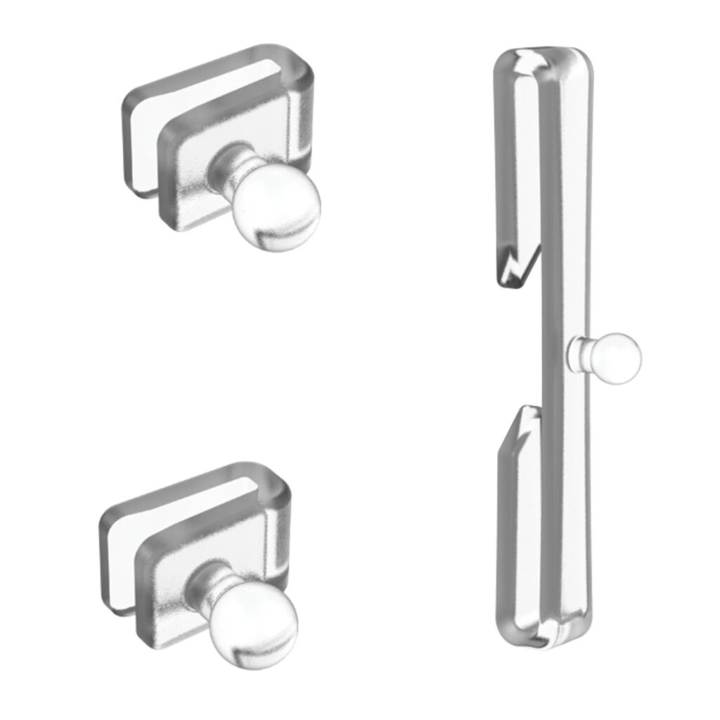 Leatt Tear-Off Post Fits 4.5 Strap - 3-Pack