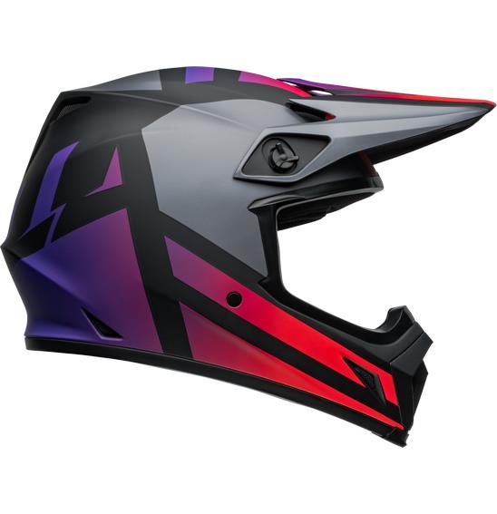 Bell MX-9 Mips Alter Ego Motocross Helmet Matte Black/Red