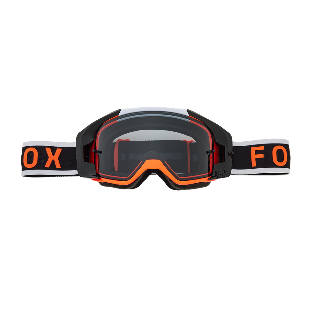 Fox Vue Magnetic Motocross Goggles Smoke Flo Orange