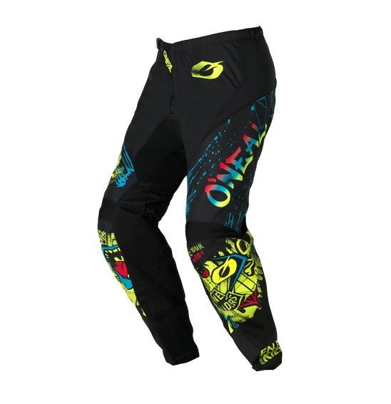 O'Neal ELEMENT Rancid Motocross Pants Youth Black/Neon