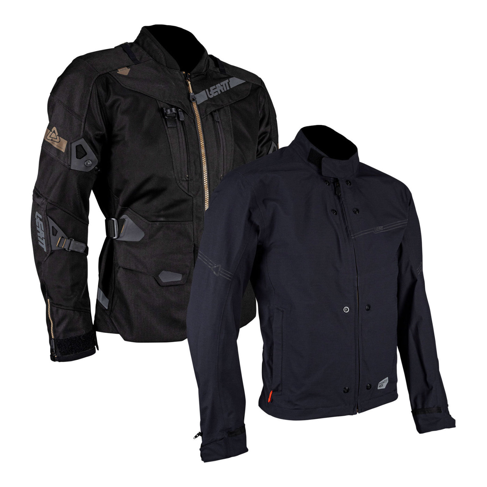 Leatt 7.5 Flow Tour Adventure Jacket - Stealth - Image 2