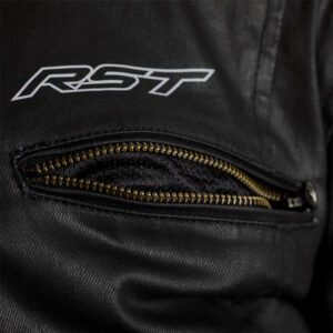 RST Brixton Wax CE Textile Jacket Ladies Black - Image 4