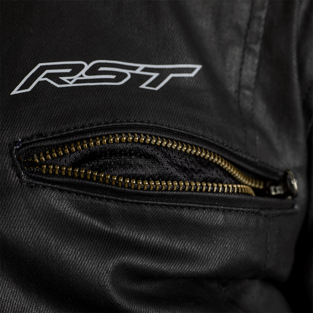 RST Brixton Wax CE Textile Jacket Ladies Black