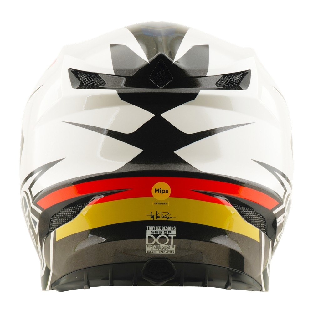 Troy Lee Designs SE5 Polycarbonate Motocross Helmet Roamer Blue