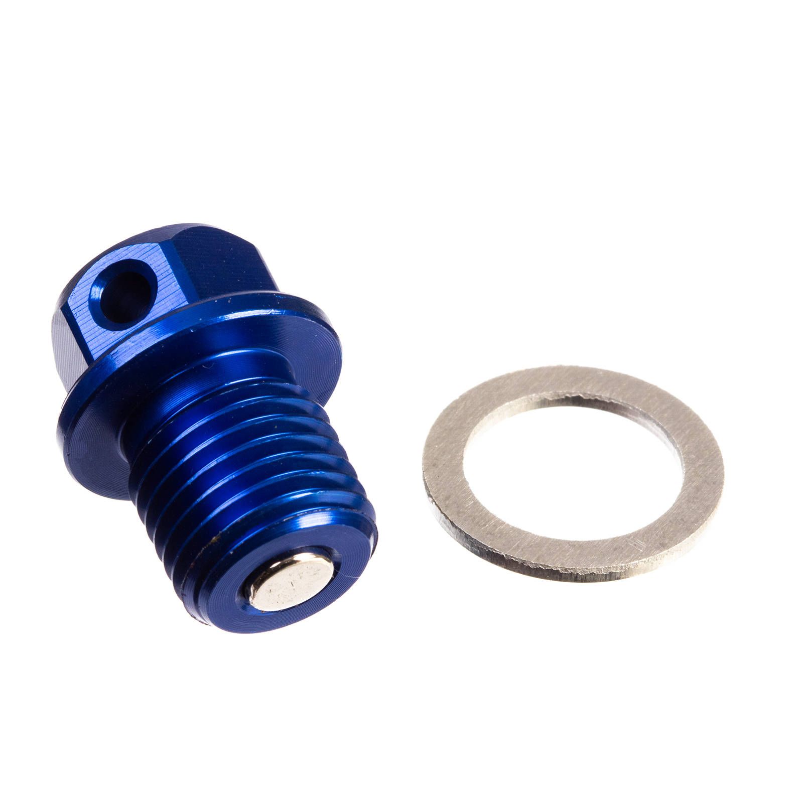 WHITES MAGNETIC SUMP PLUG BLU M14 x 14 - P1.5 - Image 1
