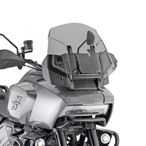 GIVI SCREEN HARLEY DAVIDSON PAN AMERICA '21-> SMOKED 34x48cm(D8400KIT)