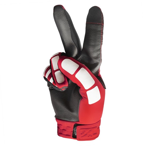 Fasthouse Toaster Motocross Gloves Red/White