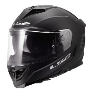 LS2 FF818 Storm III Road Helmet Solid Matte Black - Image 1