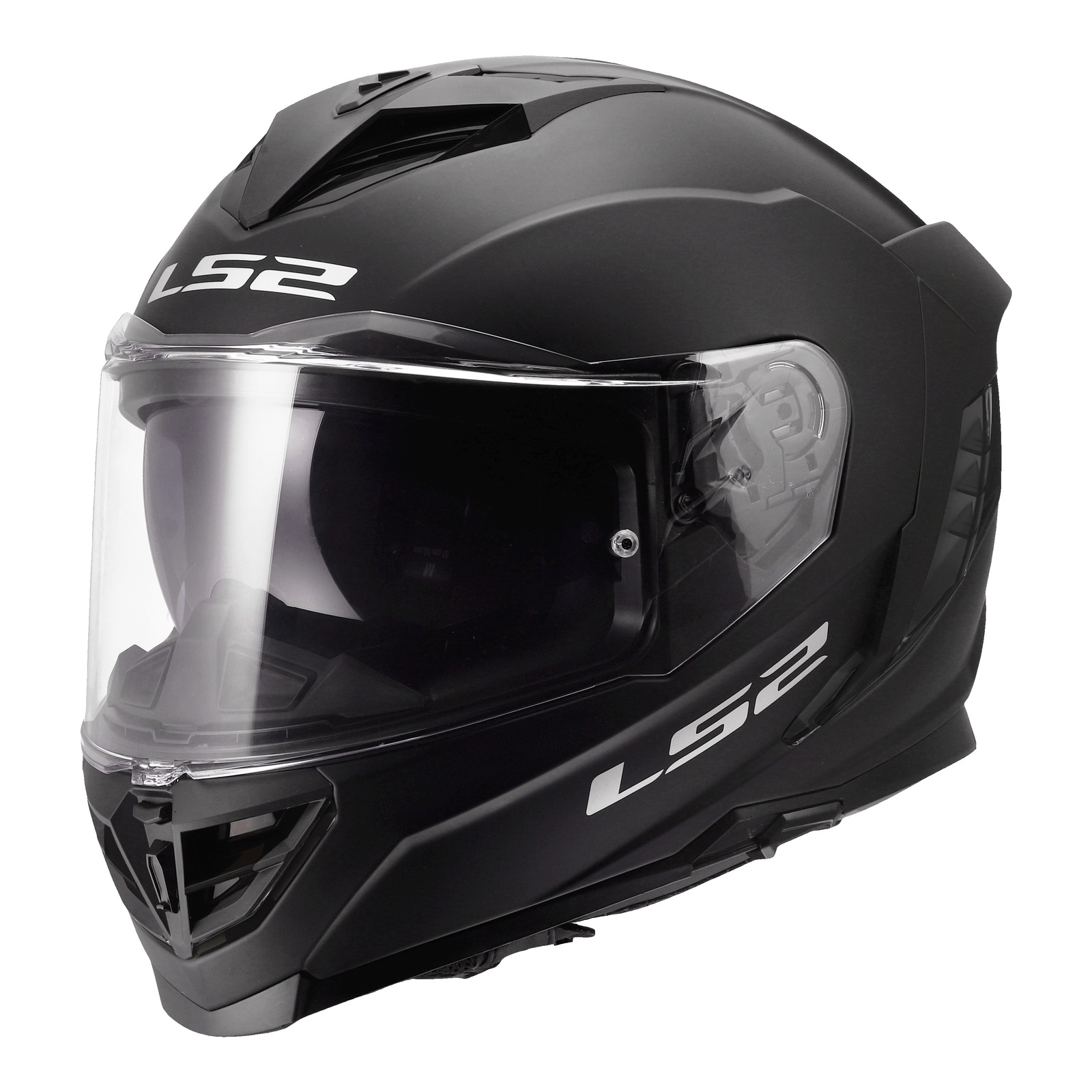 LS2 FF818 Storm III Road Helmet Solid Matte Black - Image 1
